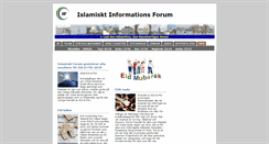 Desktop Screenshot of islamisktforum.se