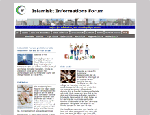 Tablet Screenshot of islamisktforum.se